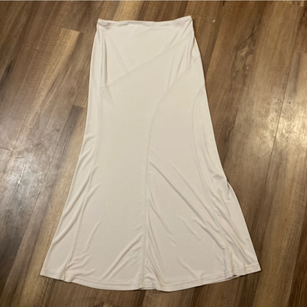 Vintage 90s “White House Black House” Bias Maxi Skirt Sz Med